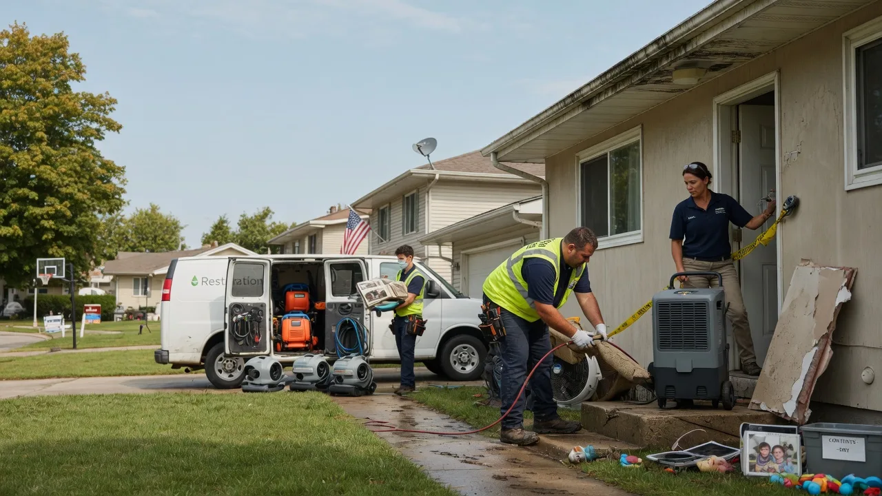 Water Damage Restoration in Marion, MS near me